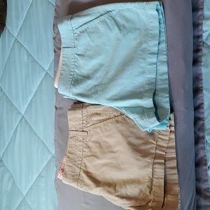 Set of 2 JCrew shorts 3" inseam